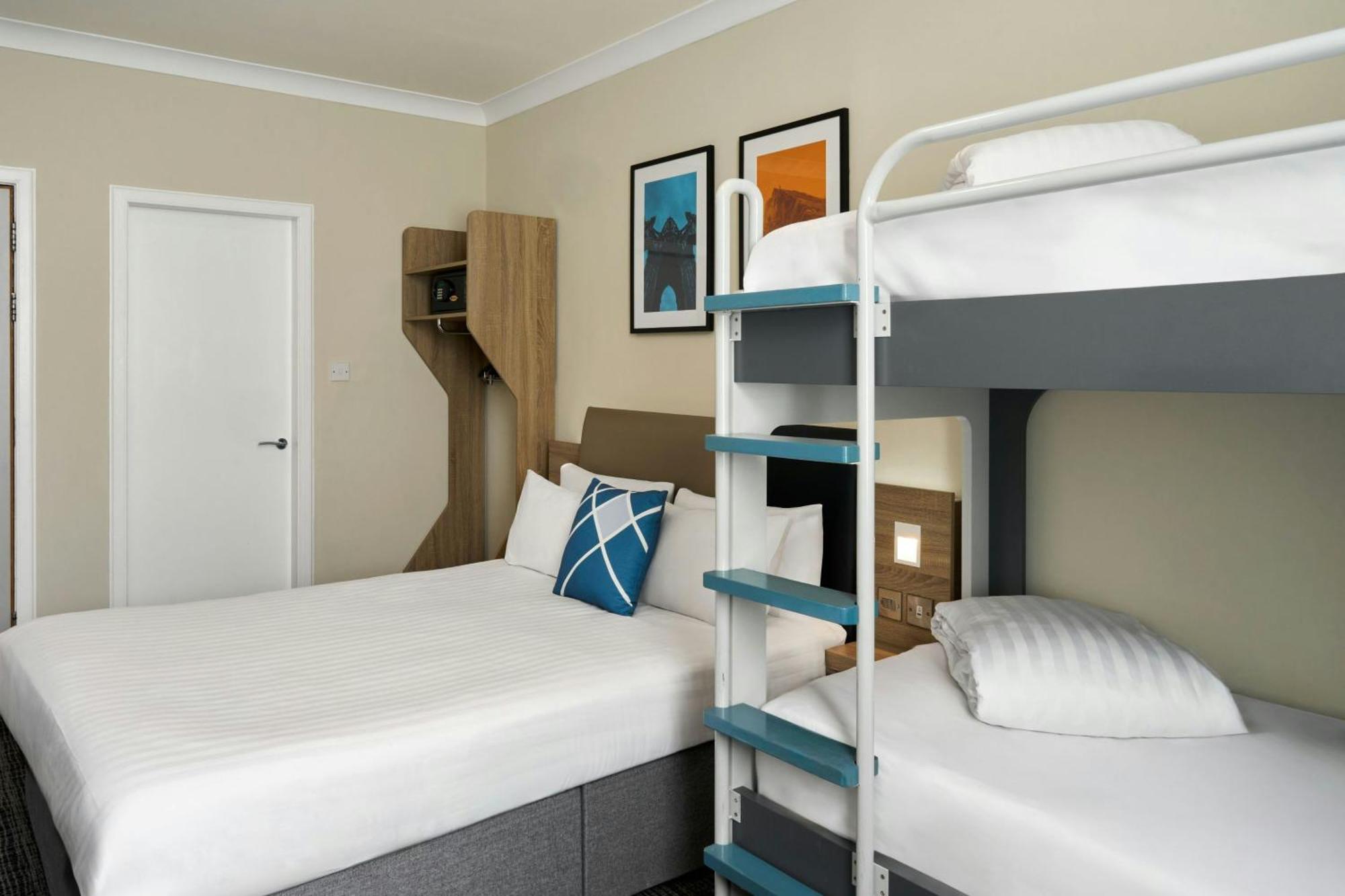 Family Room One Double Bed Two Bunk Beds