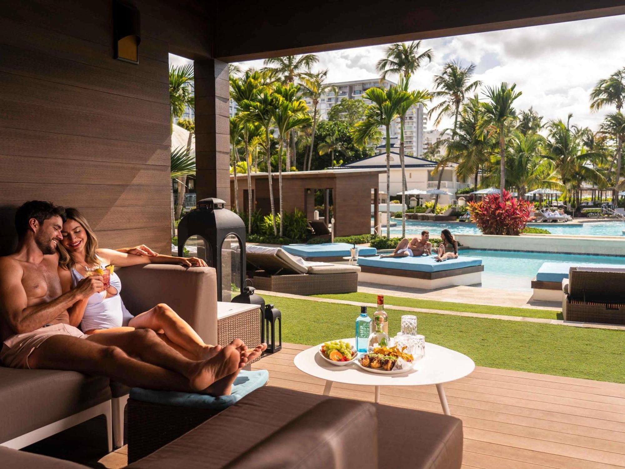 Poolside Villa Two Queen Beds Balcony