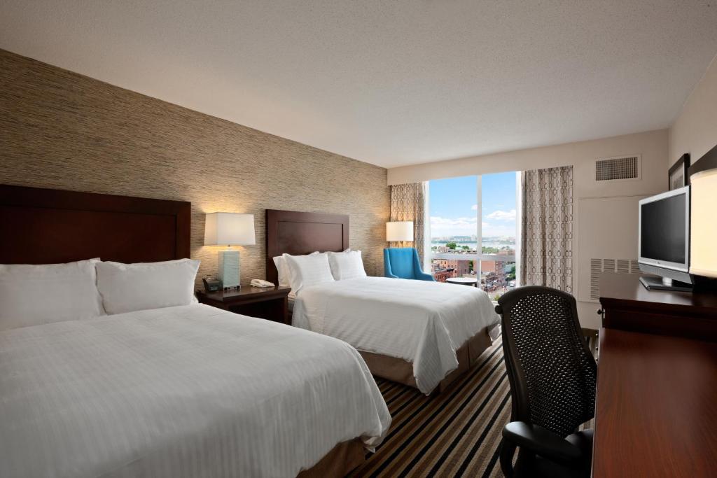Standard Room with Two Double Beds - Disability Access