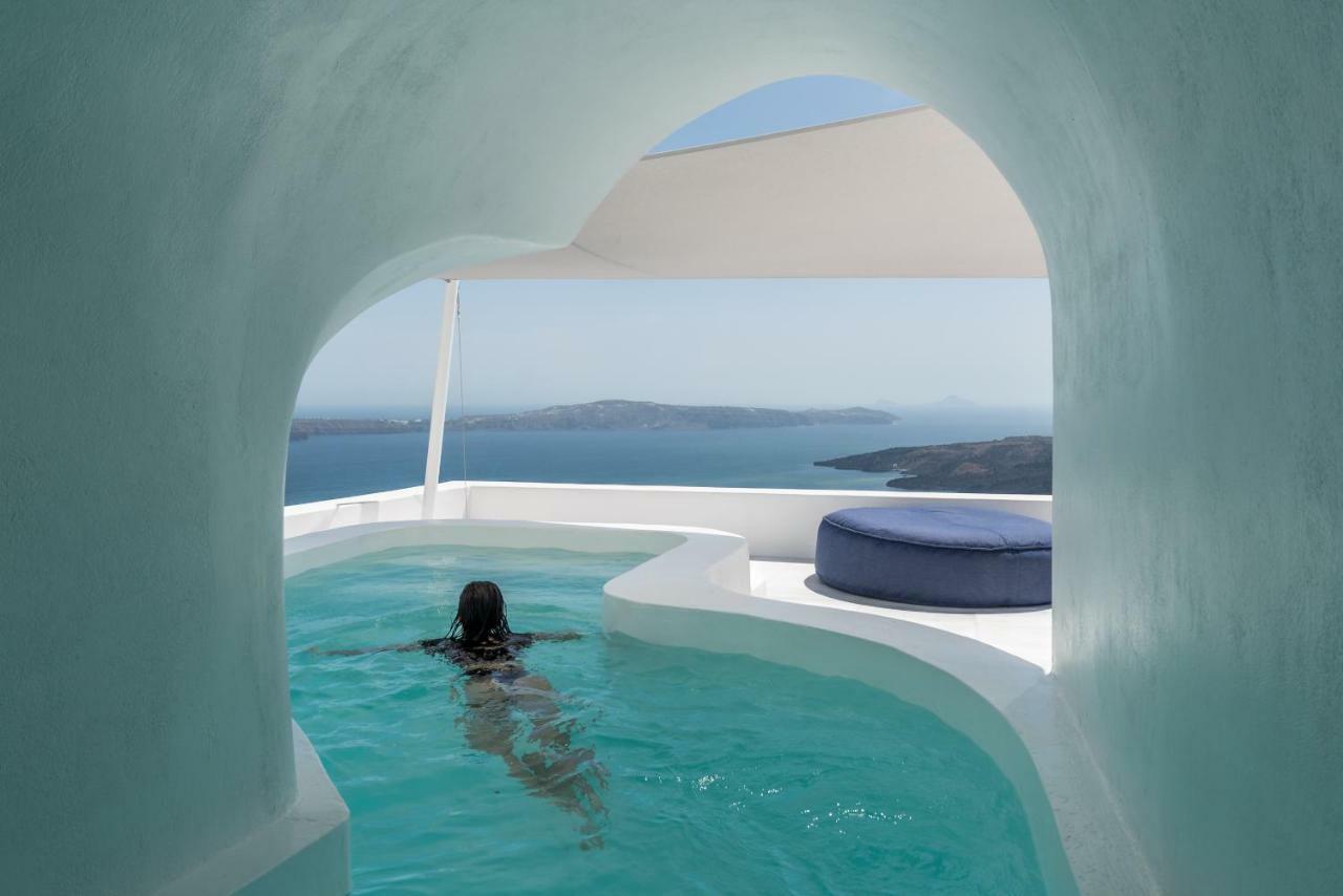 Kivotos Villa Outdoor Private Cave Pool