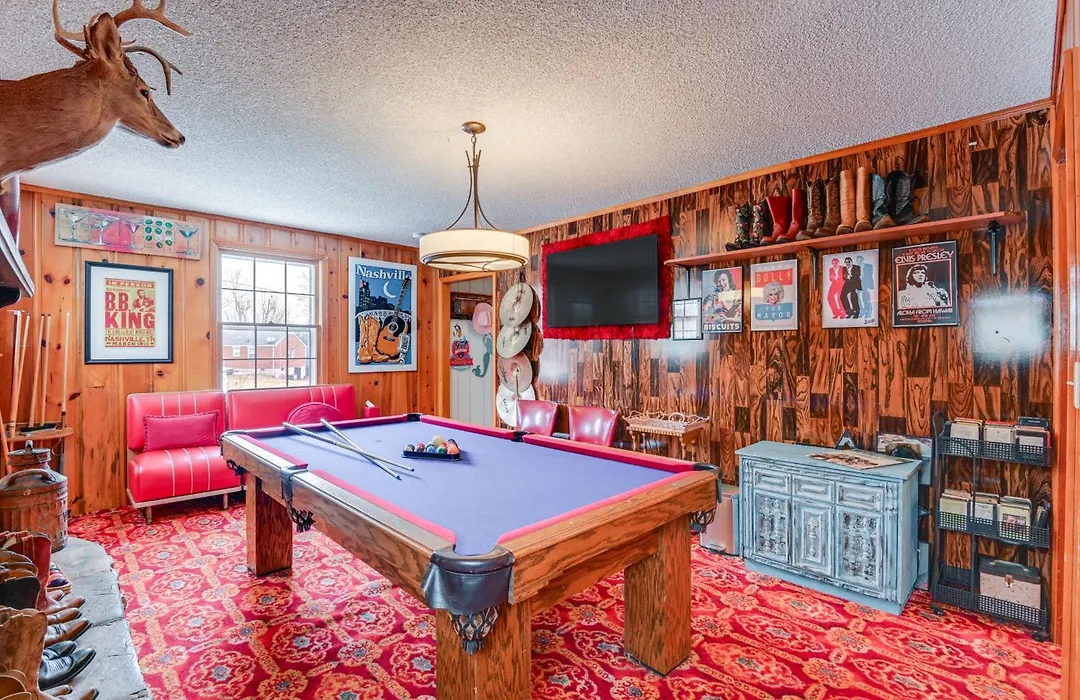 6 Mi To Downtown: 70S-Themed Home In Nashville!-1