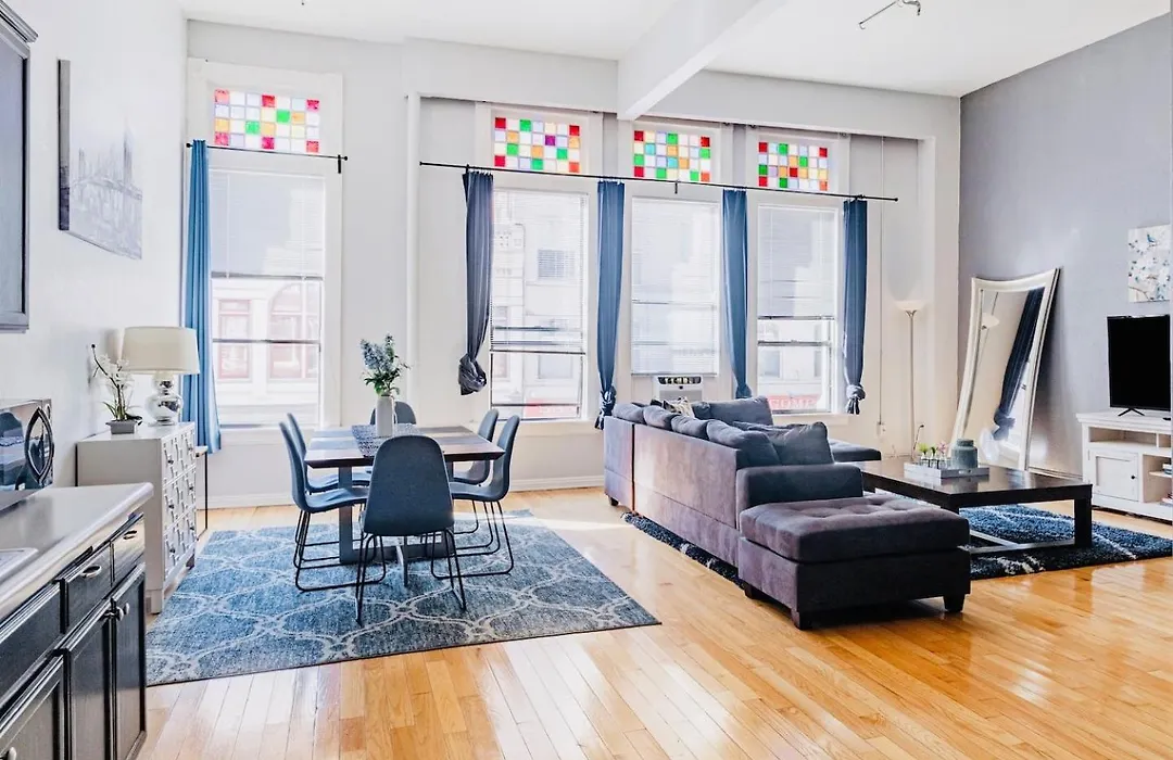 Free Parking Walk To Conv Center 5 Beds Loft-1