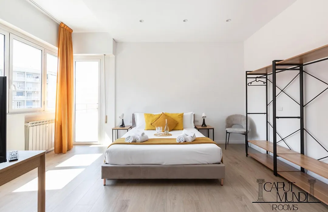 Caput Mundi Rooms - 100Mt To Metro A, Terrace, A-C, 15 Min To Center-1