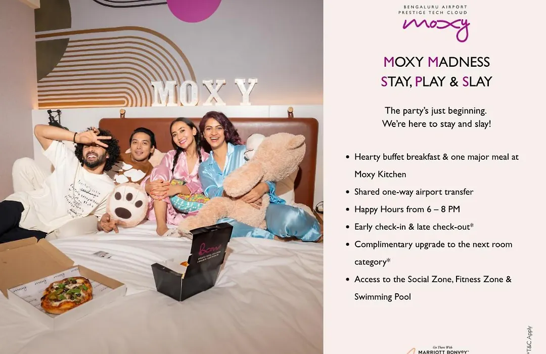 Moxy Bengaluru Airport Prestige Tech Cloud-1