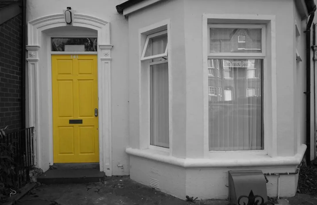 Big Yellow Door In Queens Quarter-1