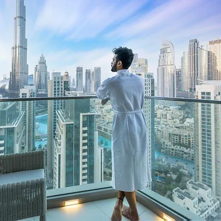 Urban Nest Hostel Burj Khalifa View-3