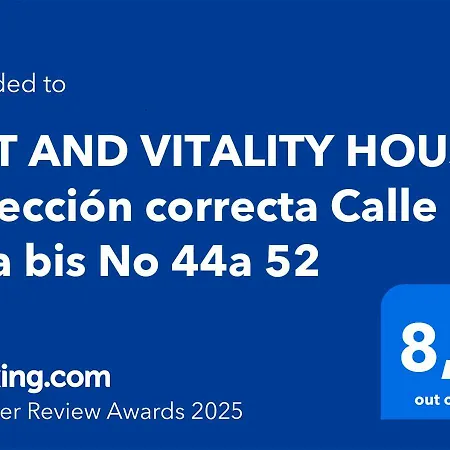 Art And Vitality House Direccion Correcta Calle 24A Bis No 44A 52-2