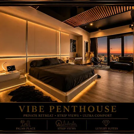 Luxury 4000 Sqft Penthouse At Palms Place 56 Floor-2