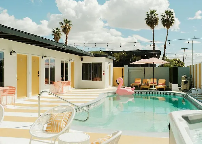 Mod Retreat In Vibrant Palm Springs Villa