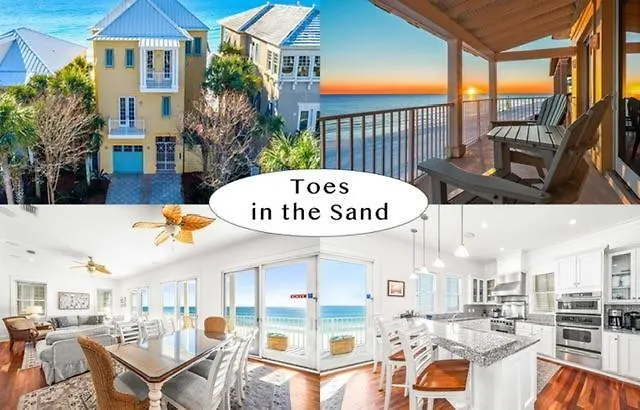 Toes In The Sand-On Gulf-Frangista Beach Destin