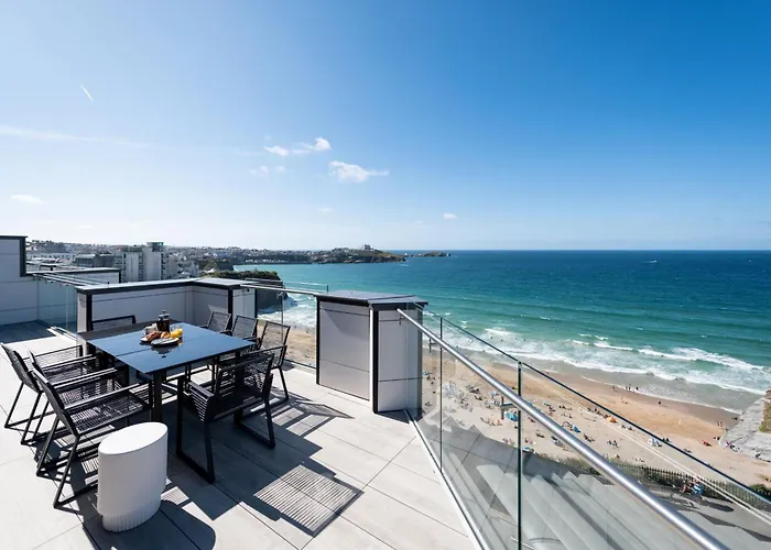 26 Cliff Edge Penthouse In Newquay Villa Newquay 
