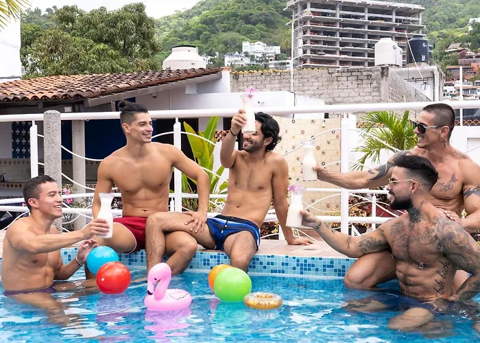 La Iguana Vallarta Lgbt Adults Only - Romantic Zone - Party Clubbing Street Puerto Vallarta