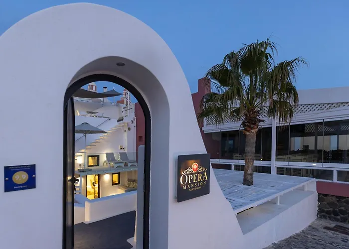Opera Mansion Santorini Villa Fira 