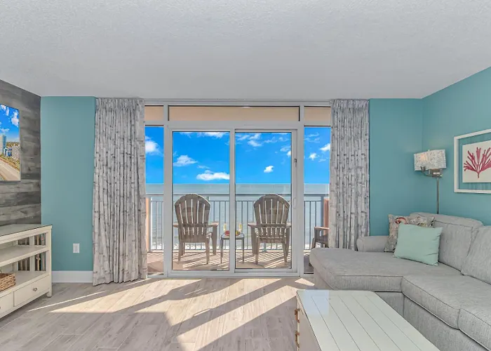 Immaculate! Beautifully Renovated Oceanfront 1 Bedroom Suite - Sleeps 4! - Roxanne Towers Unit 804 Myrtle Beach
