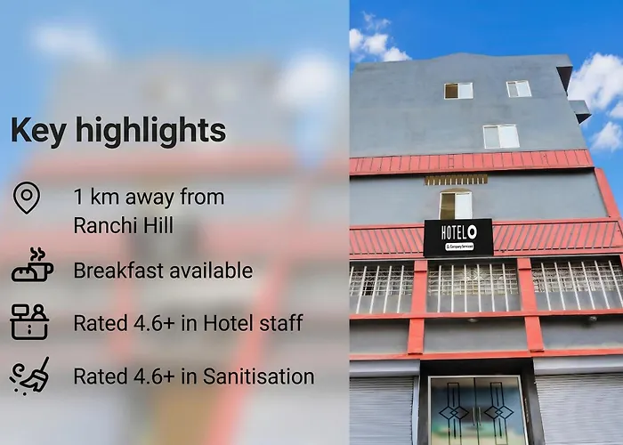 Super Hotel O Upper Bazar Formerly Rr Residency Ranchi