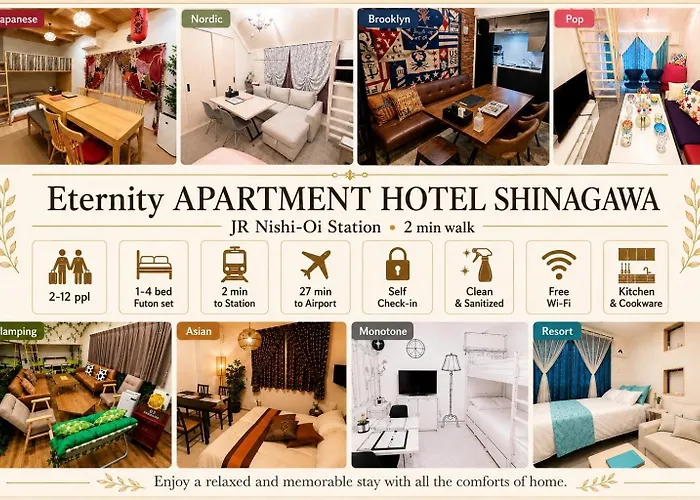 Eternity Apartment Hotel Shinagawa Tokyo