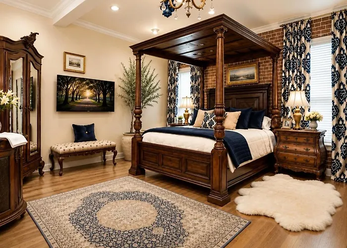 Historic Mansion-King Suite-The Royal Crown Fort Smith